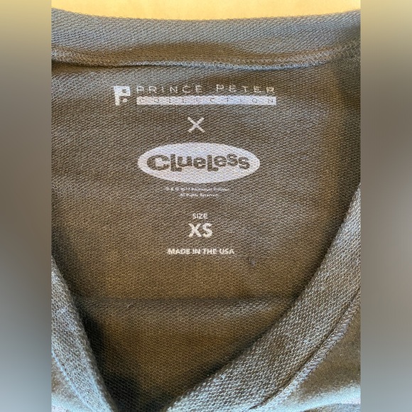 NWT Prince Peter Collection x Clueless Graphic Long Sleeve - Picture 4 of 4